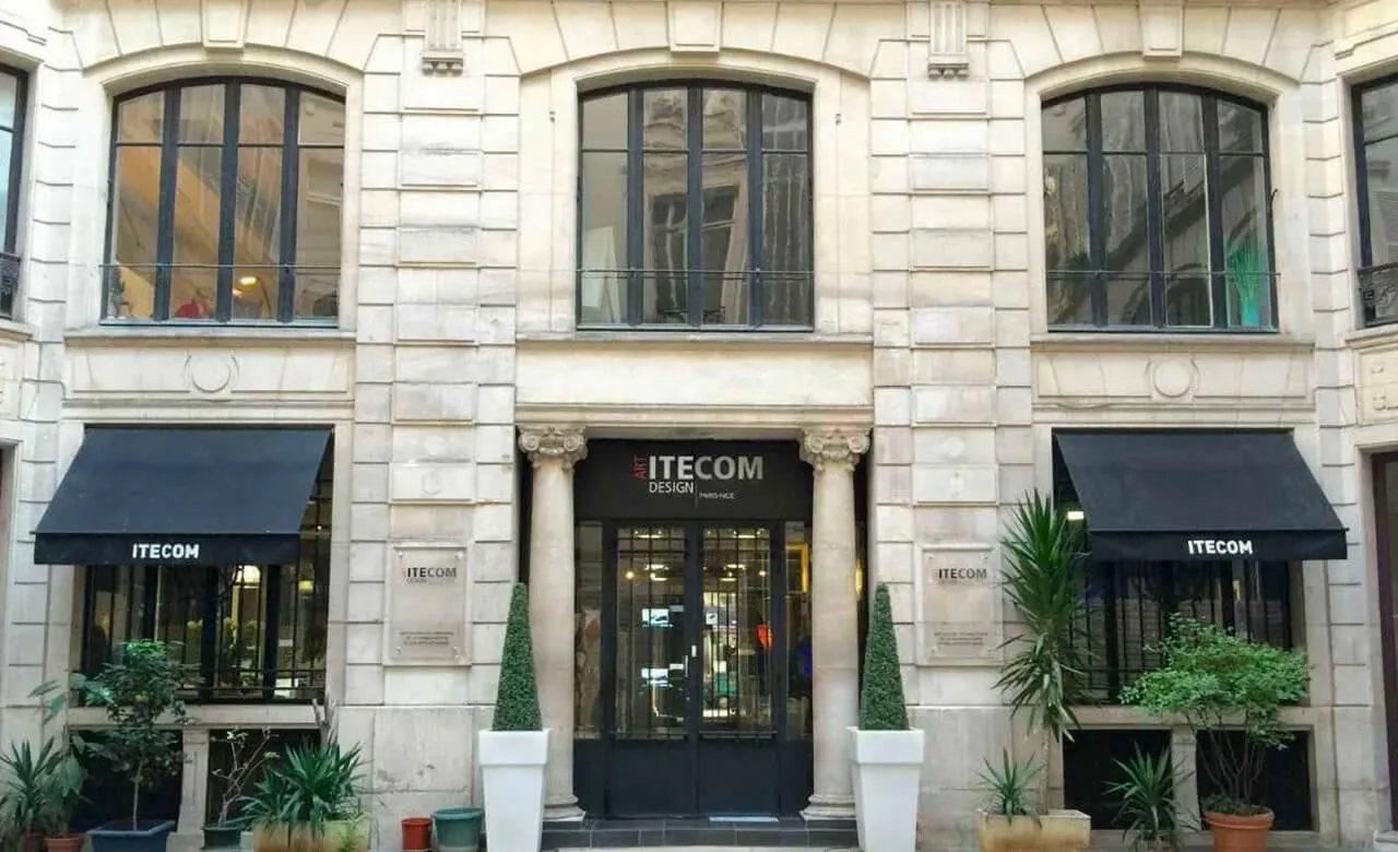 Façade de l'école ITECOM Art Design
